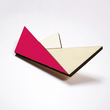 ALIZI PLAYWOOD brož paper boat - red