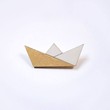 ALIZI PLAYWOOD paper boat - gold