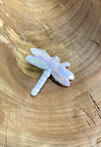 Brož vážka růžová