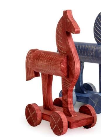 Jožka Baruch - koníček, červený