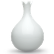 Váza Cibulka bílá - TABLO